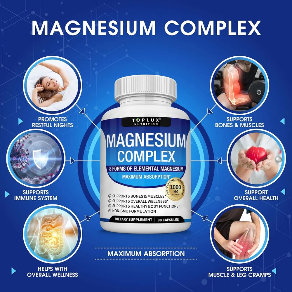 Toplux Magnesium Complex Capsules