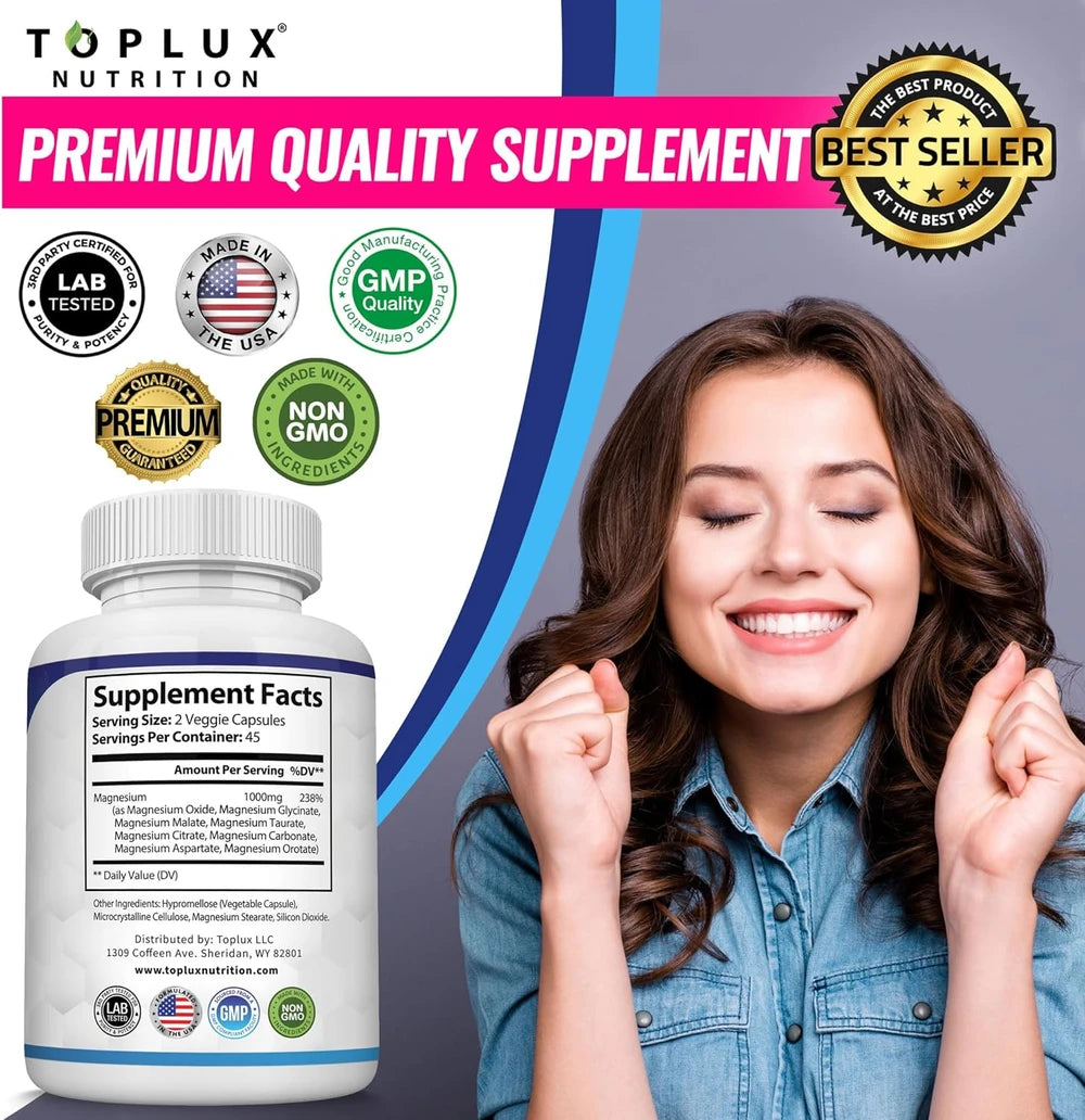 Toplux Magnesium Complex Capsules