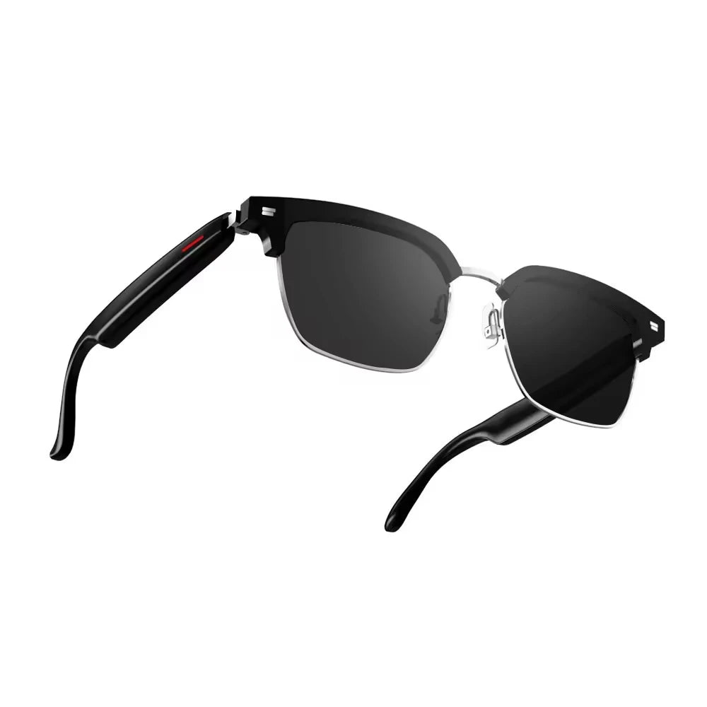 Revolutionary Bluetooth Smart Glasses with Anti-Blue Light Protection - Waterproof and Touch Control for Men and Women